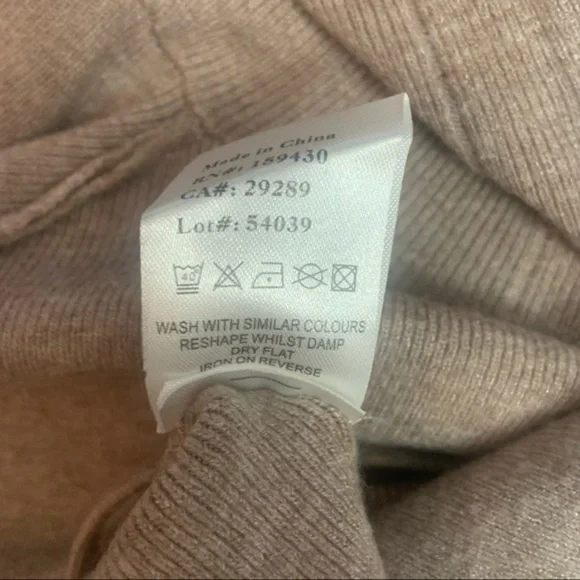 New Elan Nordstrom’s Mauve Ribbed Knit Pullover Hooded Soft Sweatshirt - Picture 12 of 12